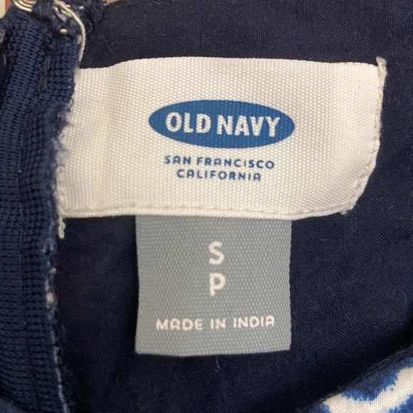 Blue @ white floral sundress - Picture 3 of 3